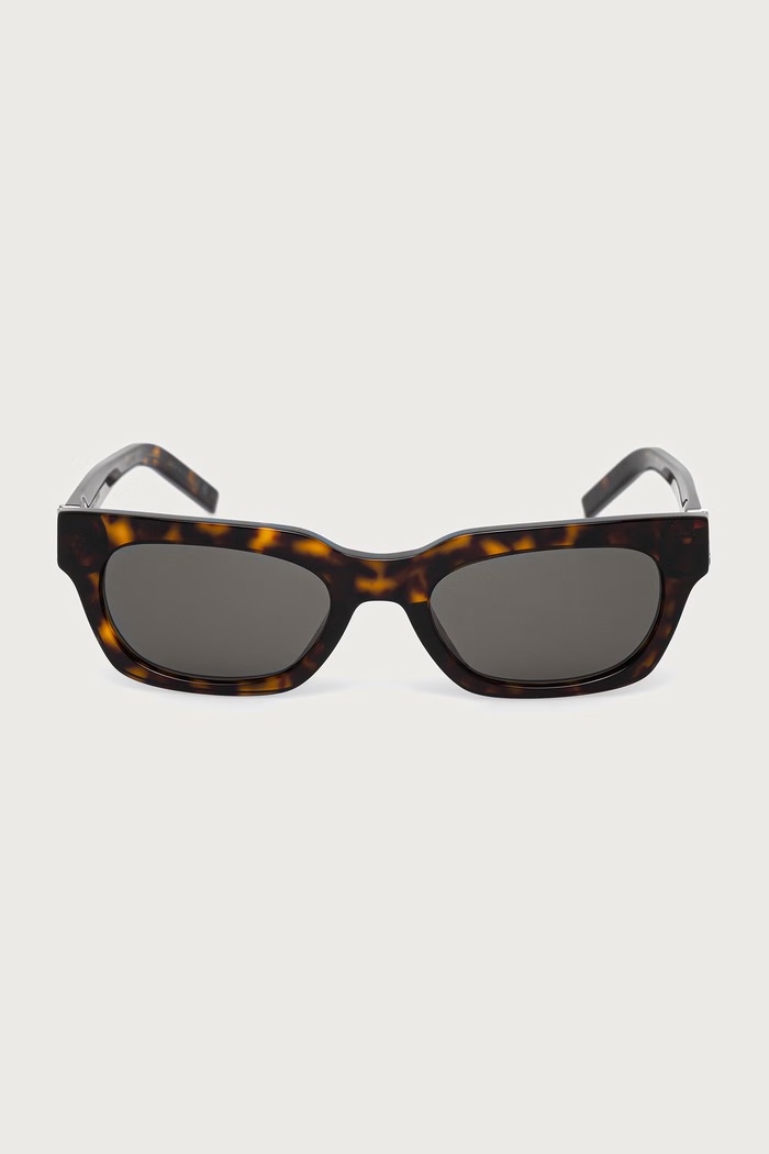 Saint Laurent Okulary przeciwsłoneczne damskie SL.M175 brązowy AW26