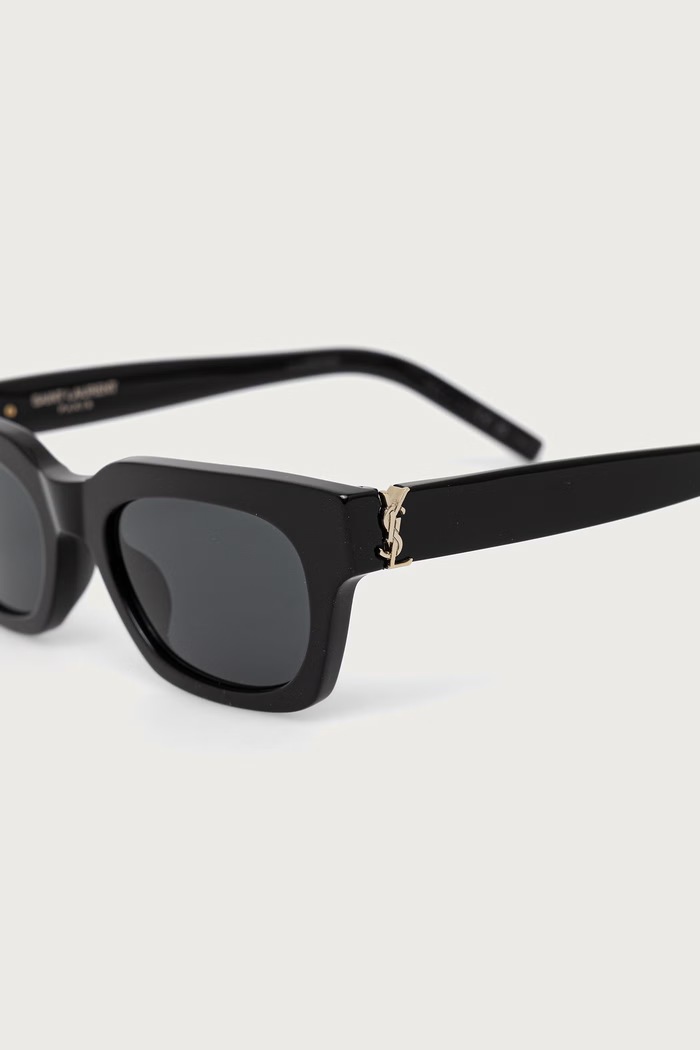 Akcesoria Saint Laurent Okulary przeciwsłoneczne damskie SL.M175 czarny