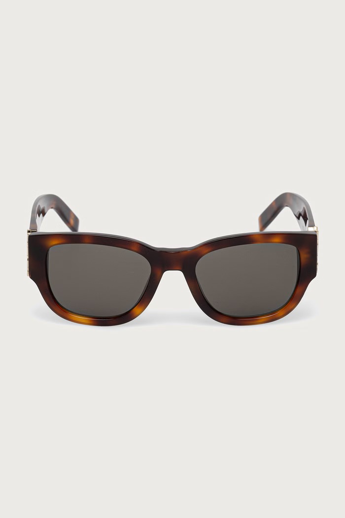 Saint Laurent Okulary przeciwsłoneczne damskie SL.M174 brązowy AW26