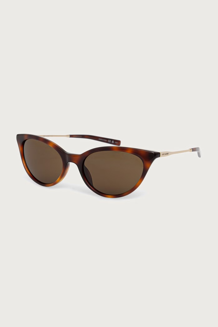 Saint Laurent Okulary przeciwsłoneczne kocie oczy damskie brązowy SL.932