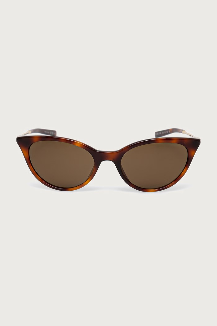 Saint Laurent Okulary przeciwsłoneczne kocie oczy damskie SL.932 brązowy AW26