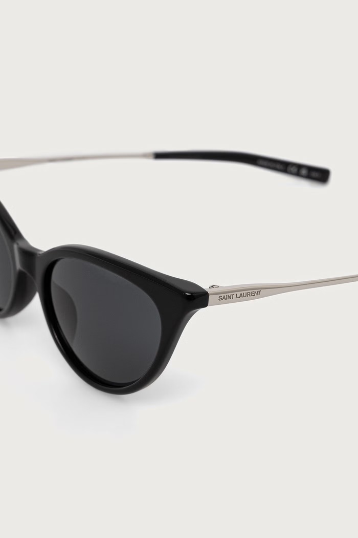 Akcesoria Saint Laurent Okulary przeciwsłoneczne kocie oczy damskie SL.932 czarny