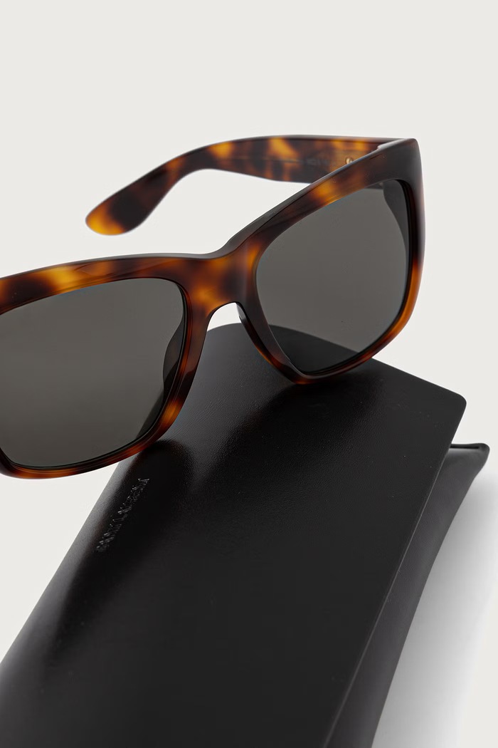 Akcesoria Saint Laurent Okulary przeciwsłoneczne kocie oczy damskie SL.923 brązowy