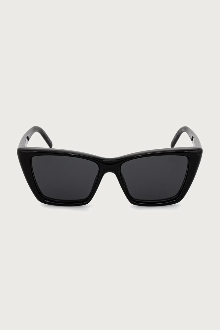 Saint Laurent Okulary przeciwsłoneczne kocie oczy damskie MICA SL.276.MICA.PLUMP czarny AW26
