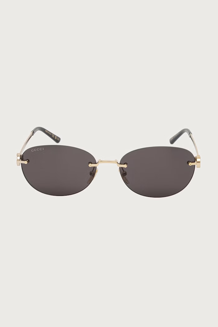 Gucci Okulary przeciwsłoneczne damskie GG2230SA złoty AW26