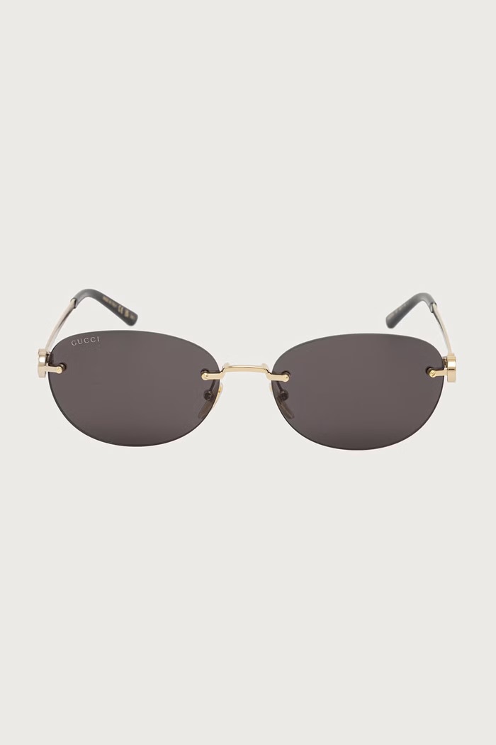 Gucci Okulary przeciwsłoneczne damskie GG2230SA złoty AW26