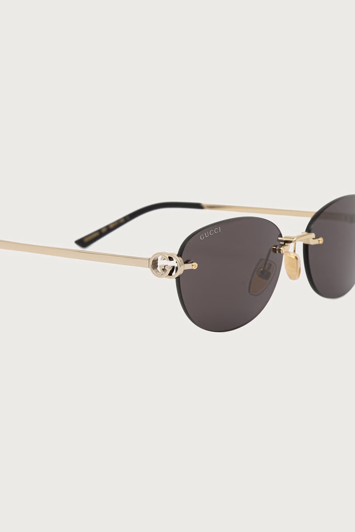 Akcesoria Gucci Okulary przeciwsłoneczne damskie GG2230SA złoty