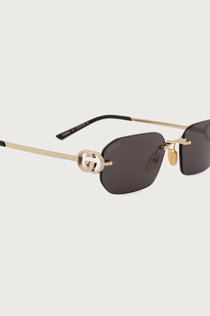 Akcesoria Gucci Okulary przeciwsłoneczne damskie GG2228S złoty