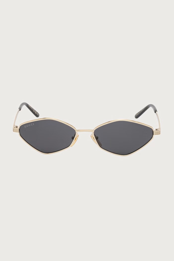 Gucci Okulary przeciwsłoneczne damskie GG2222S złoty AW26