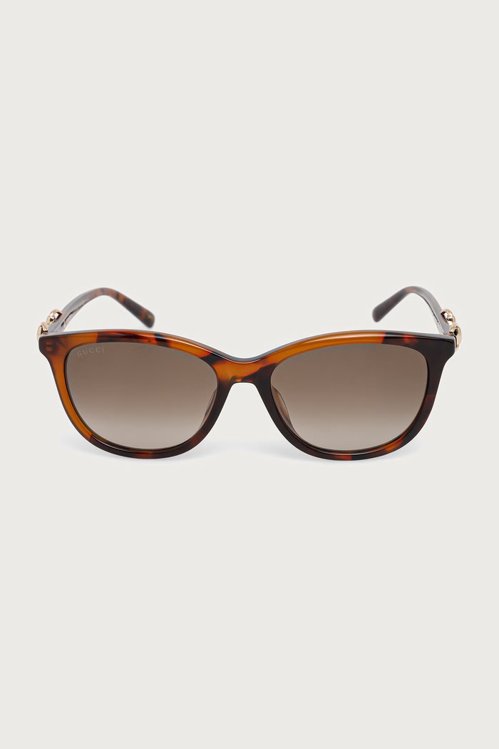 Gucci Okulary przeciwsłoneczne damskie GG2220SK brązowy AW26