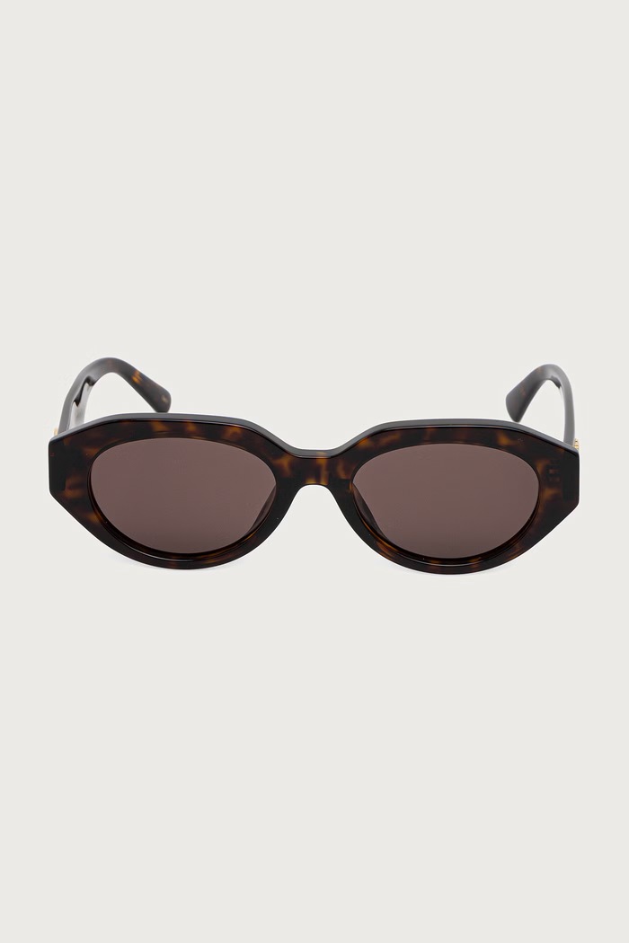 Gucci Okulary przeciwsłoneczne damskie GG2206SA brązowy AW26