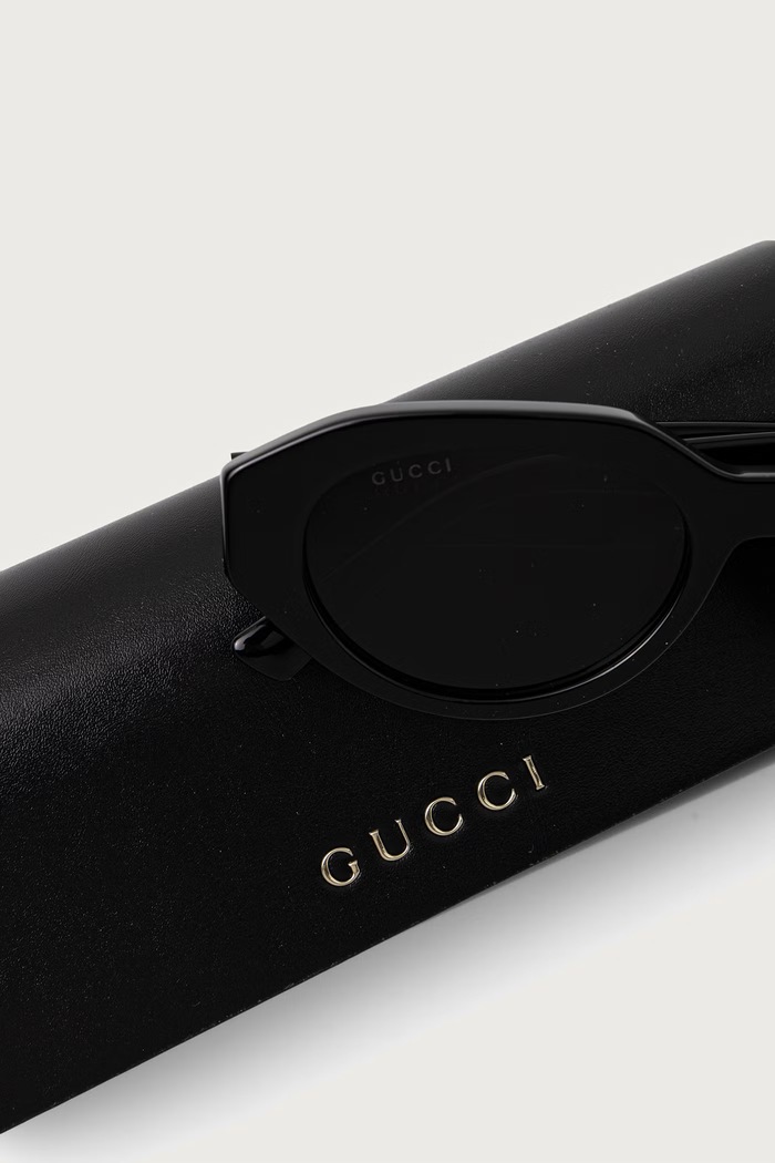 Akcesoria Gucci Okulary przeciwsłoneczne damskie GG2206SA czarny