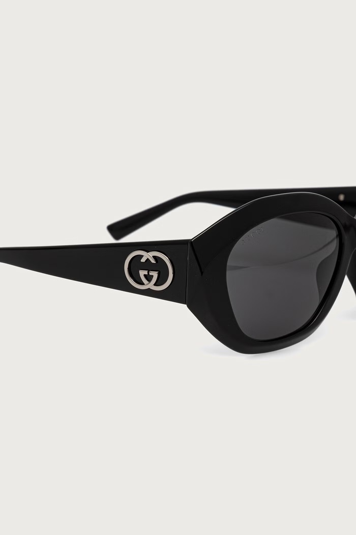 Akcesoria Gucci Okulary przeciwsłoneczne okrągłe damskie GG2200S czarny