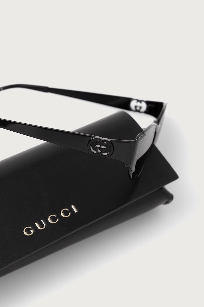 Okulary przeciwsłoneczne damskie Gucci GG2197S czarny