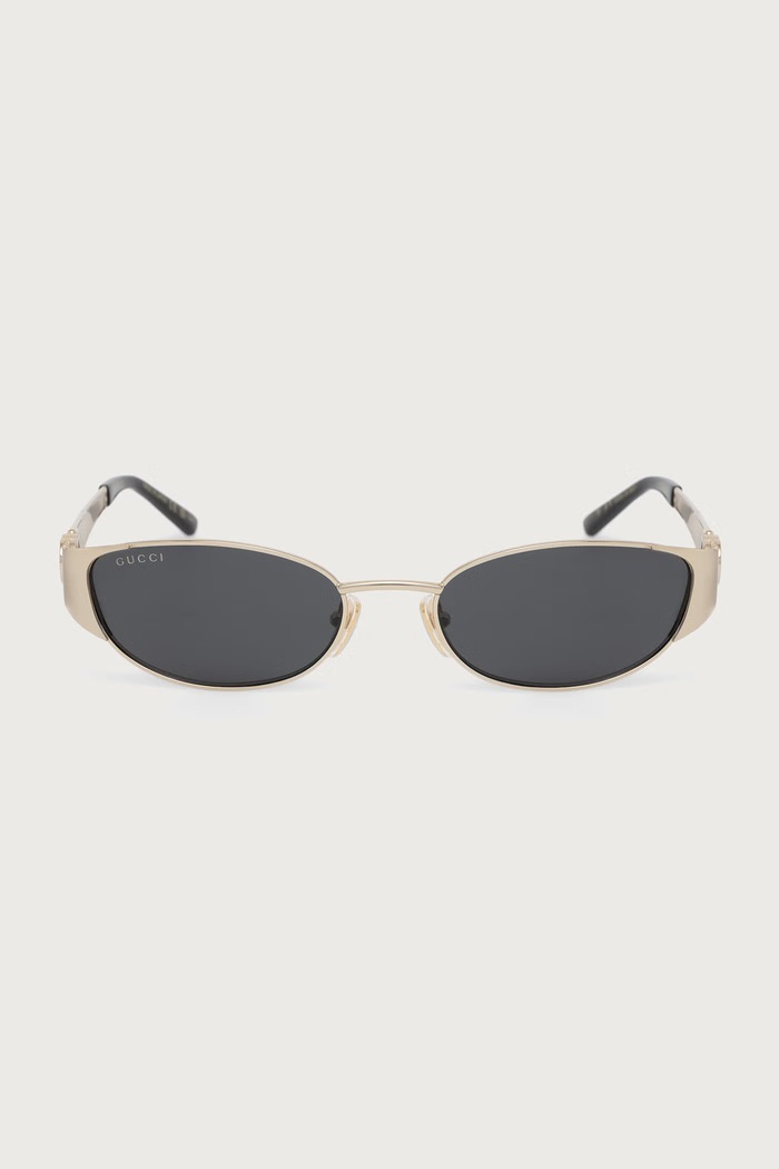Gucci Okulary przeciwsłoneczne damskie GG2197S złoty AW26