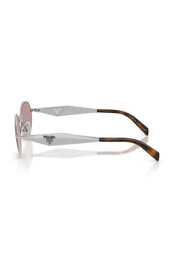 Akcesoria Prada Okulary przeciwsłoneczne damskie 0PR.D57S srebrny
