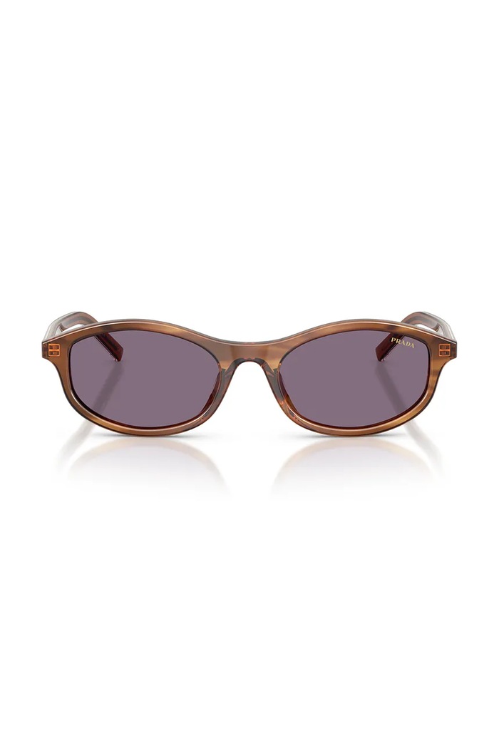 Prada Okulary przeciwsłoneczne damskie 0PR.D17S brązowy AW26