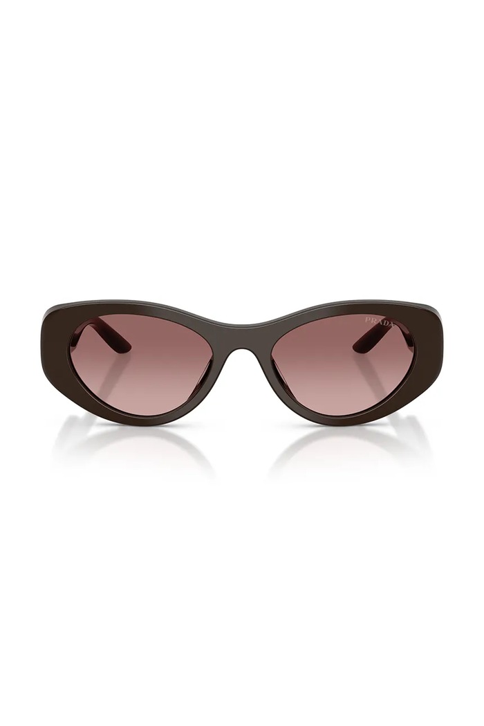 Prada Okulary przeciwsłoneczne damskie 0PR.D23SU brązowy AW26
