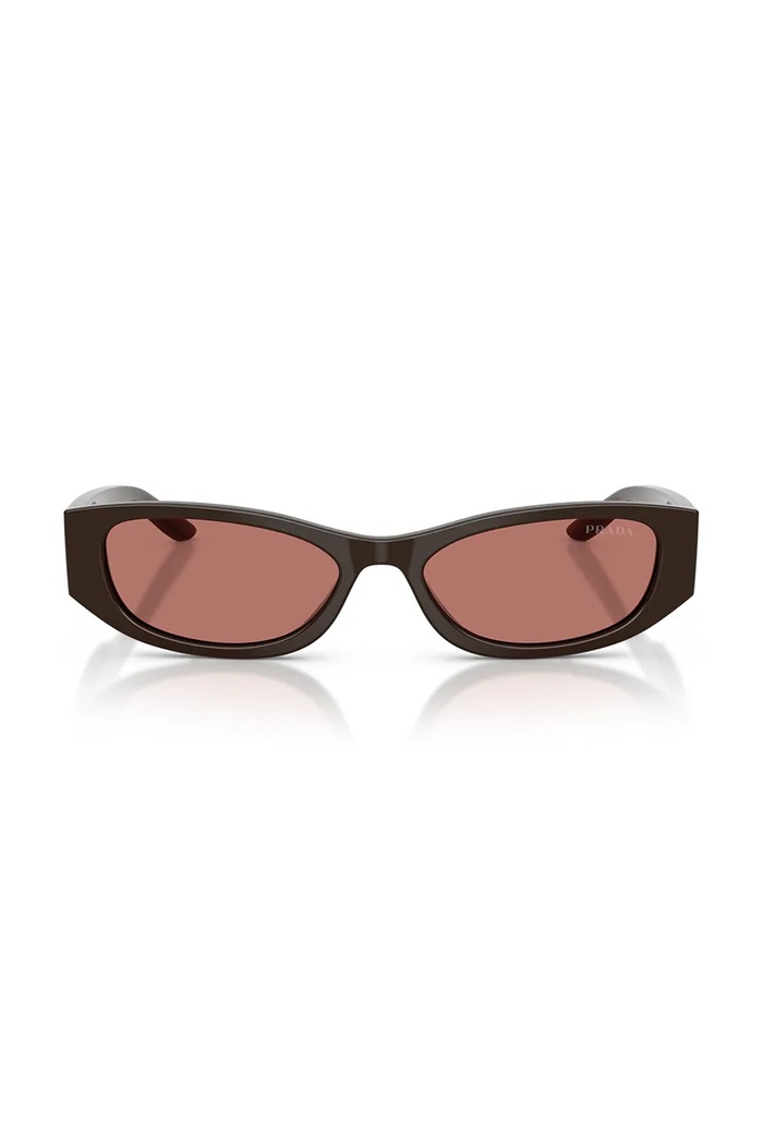 Prada Okulary przeciwsłoneczne damskie 0PR.D22S brązowy AW26