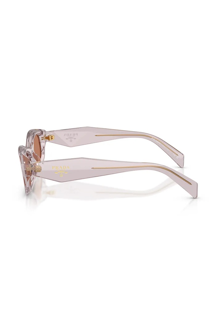 Akcesoria Prada Okulary przeciwsłoneczne damskie 0PR.D24S różowy