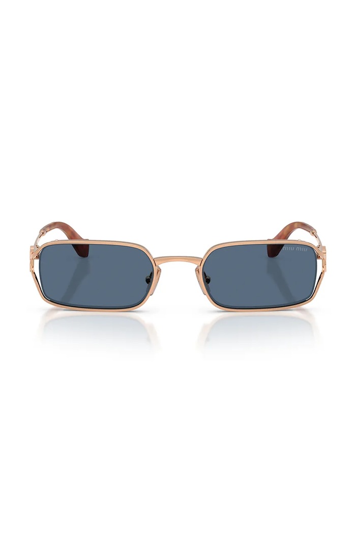 Miu Miu Okulary przeciwsłoneczne damskie 0MU.C50S złoty AW26