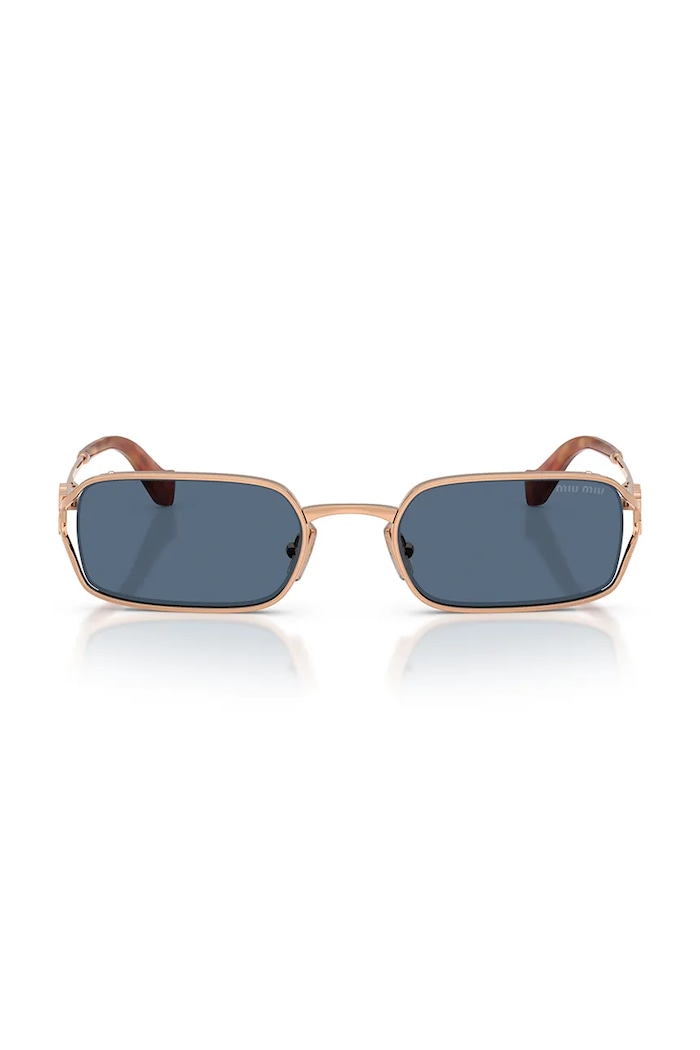 Miu Miu Okulary przeciwsłoneczne damskie 0MU.C50S złoty AW26