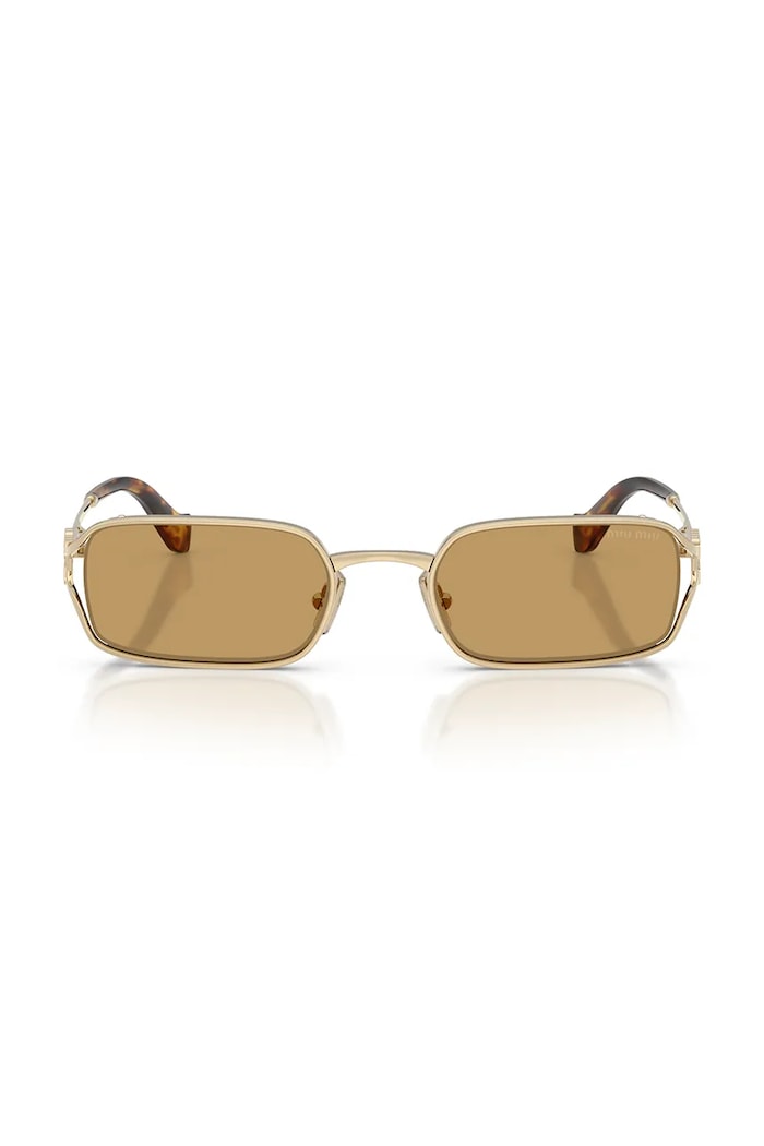 Miu Miu Okulary przeciwsłoneczne damskie 0MU.C50S złoty AW26