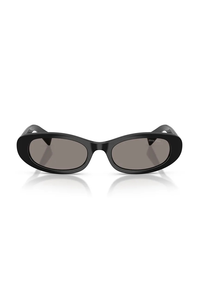 Miu Miu Okulary przeciwsłoneczne damskie 0MU.C02S czarny AW26