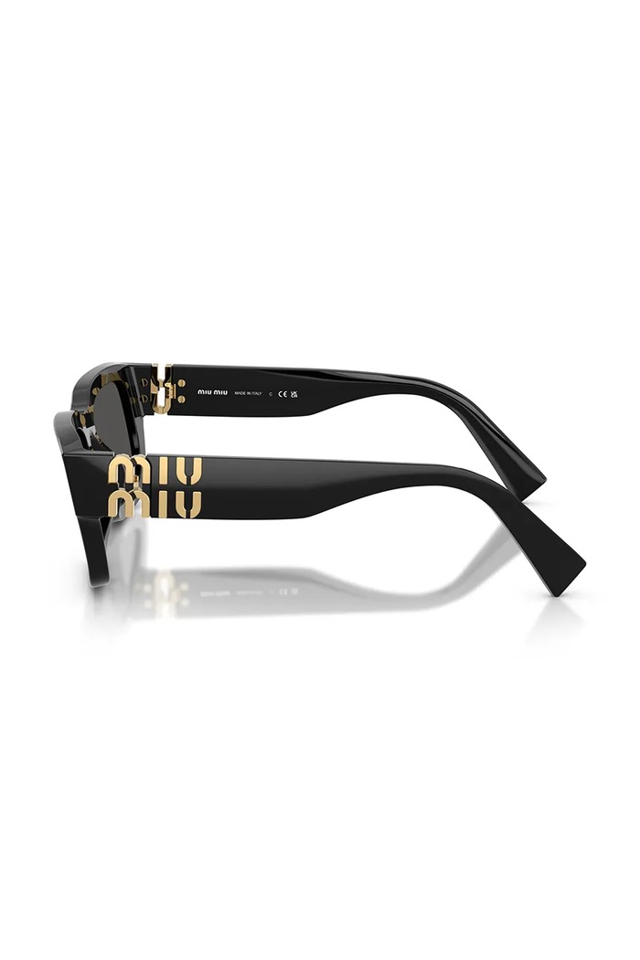 Miu Miu Okulary przeciwsłoneczne damskie 0MU.C04S czarny AW26