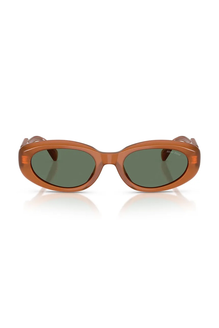 Miu Miu Okulary przeciwsłoneczne damskie 0MU.C01S pomarańczowy AW26