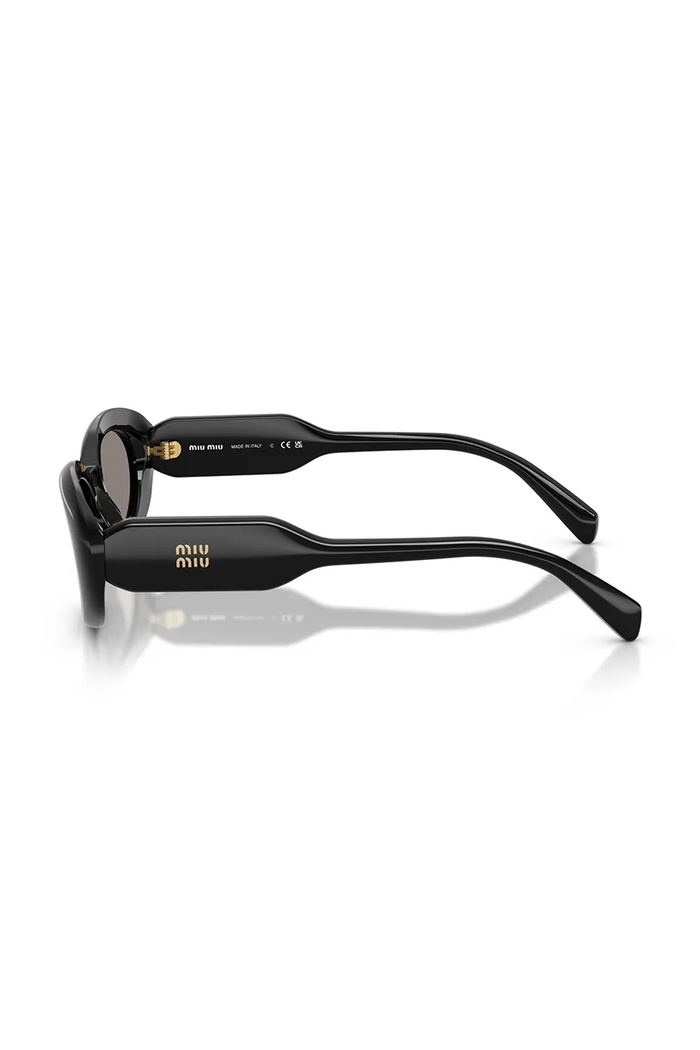 Miu Miu Okulary przeciwsłoneczne damskie 0MU.C01S czarny AW26