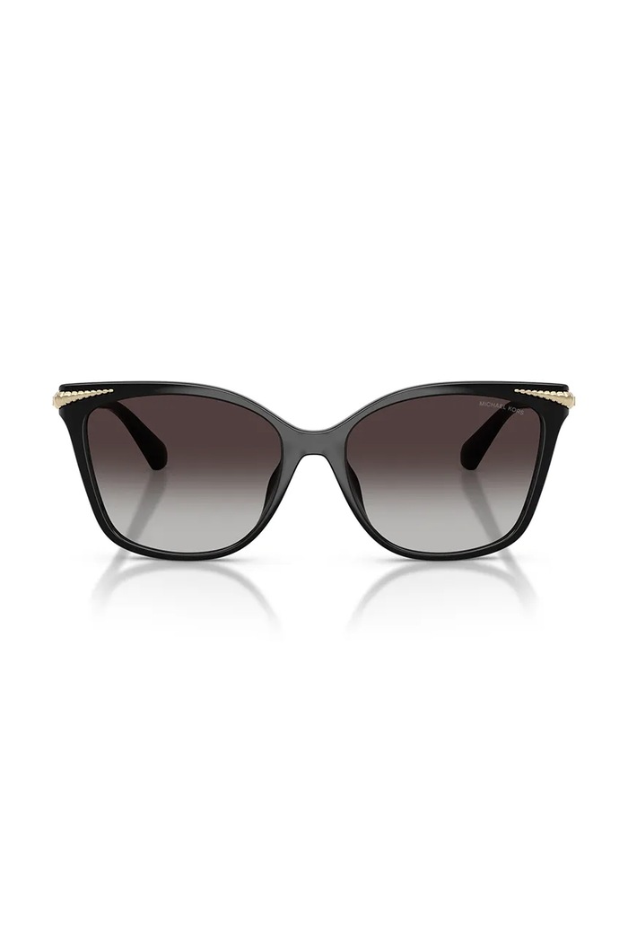 Michael Kors Okulary przeciwsłoneczne kocie oczy damskie ANDERMATT 0MK2295U czarny AW26