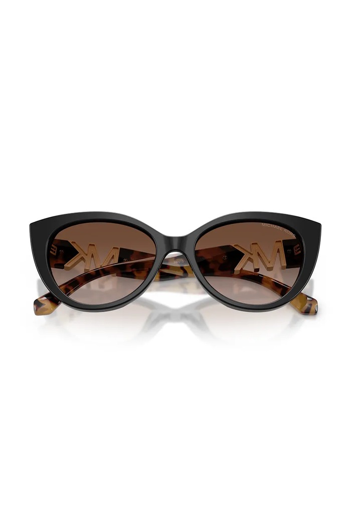 Okulary przeciwsłoneczne kocie oczy damskie CATALINA Michael Kors czarny 0MK2291U