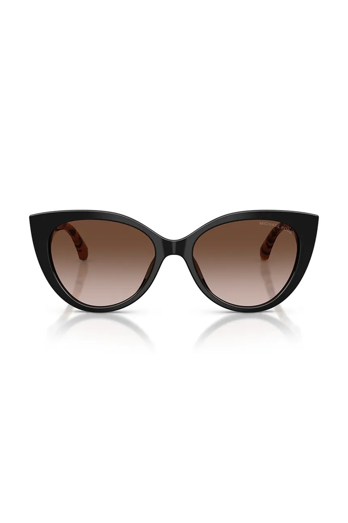 Michael Kors Okulary przeciwsłoneczne kocie oczy damskie CATALINA 0MK2291U czarny AW26