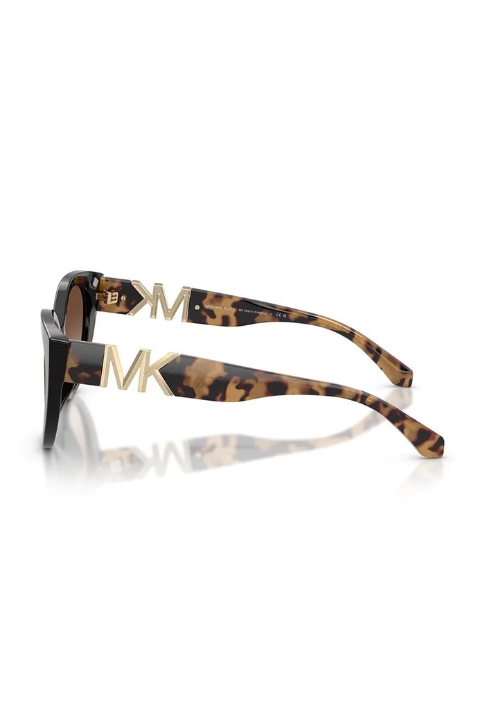 Akcesoria Michael Kors Okulary przeciwsłoneczne kocie oczy damskie CATALINA 0MK2291U czarny