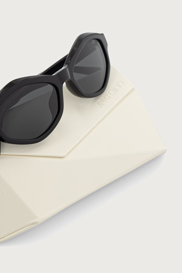 Akcesoria Jimmy Choo Okulary przeciwsłoneczne damskie 0JC5077U czarny