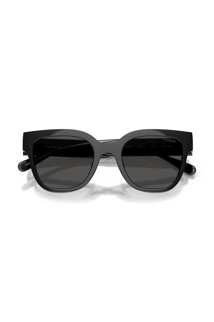 Okulary przeciwsłoneczne wayfarer damskie CFT88 Coach czarny 0HC8460U