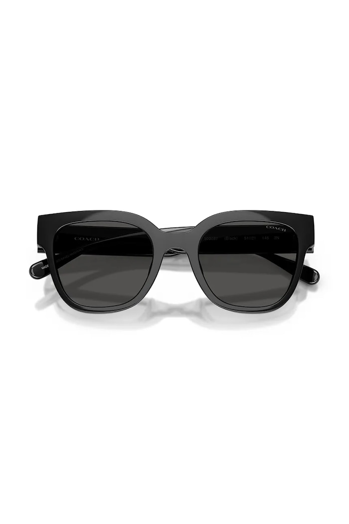 Okulary przeciwsłoneczne wayfarer damskie CFT88 Coach czarny 0HC8460U