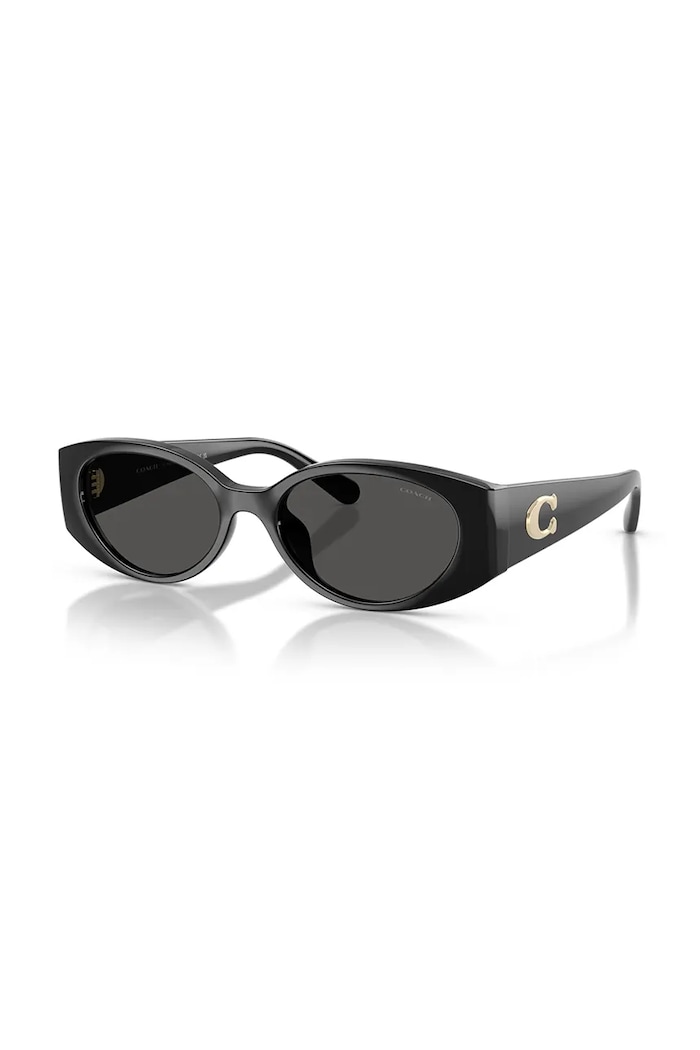 Coach Okulary przeciwsłoneczne damskie CFU06 czarny 0HC8462U