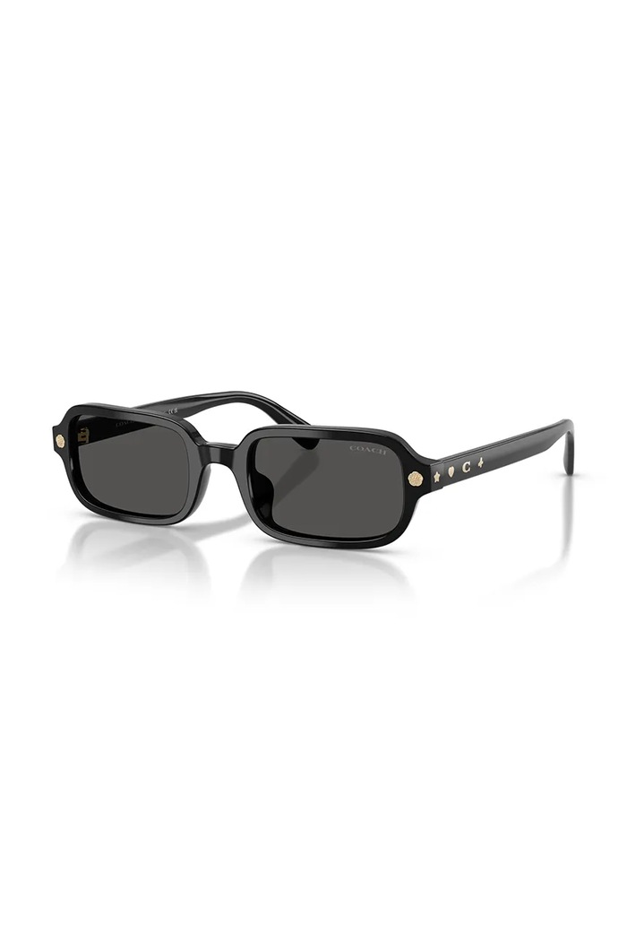 Coach Okulary przeciwsłoneczne damskie CFU11 czarny 0HC8465U