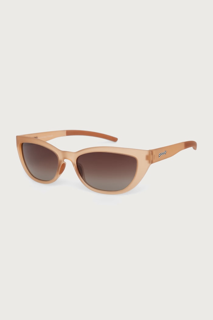 goodr Okulary przeciwsłoneczne damskie Cheetah beżowy GO.606946
