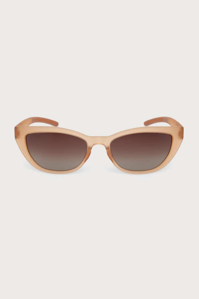 goodr Okulary przeciwsłoneczne damskie Cheetah GO.606946 beżowy AW26