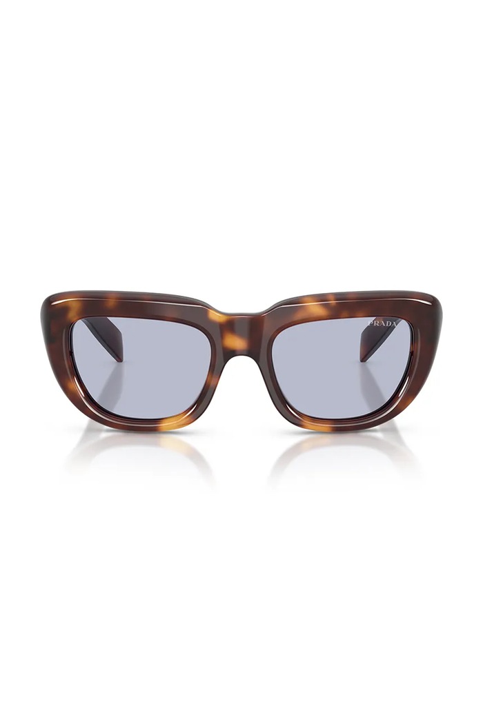 Prada Okulary przeciwsłoneczne kocie oczy damskie 0PR.D07S brązowy AW26