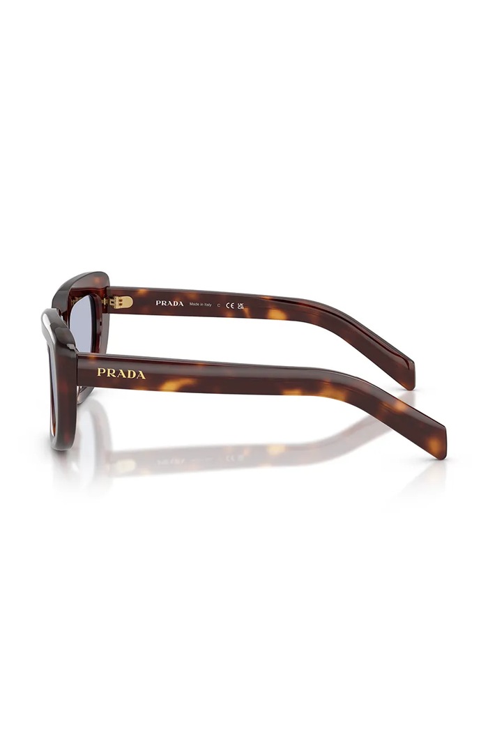 Akcesoria Prada Okulary przeciwsłoneczne kocie oczy damskie 0PR.D07S brązowy