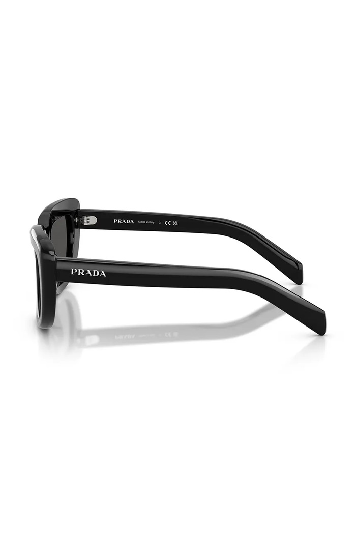 Akcesoria Prada Okulary przeciwsłoneczne kocie oczy damskie 0PR.D07S czarny