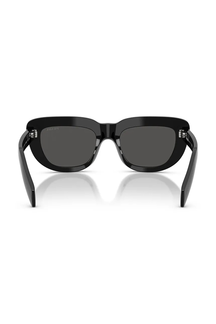Okulary przeciwsłoneczne kocie oczy damskie Prada 0PR.D07S czarny