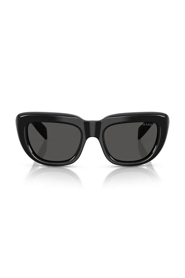 Okulary przeciwsłoneczne kocie oczy damskie Prada czarny 0PR.D07S