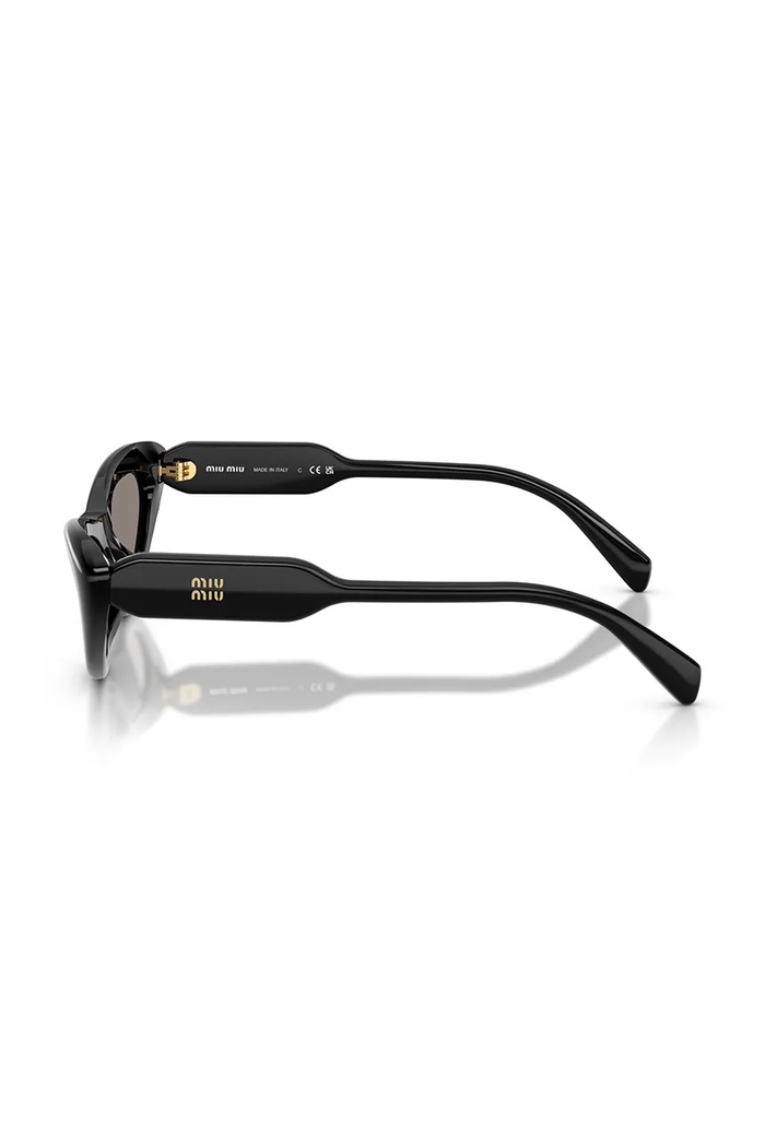 Akcesoria Miu Miu Okulary przeciwsłoneczne kocie oczy damskie 0MU.B11SU czarny
