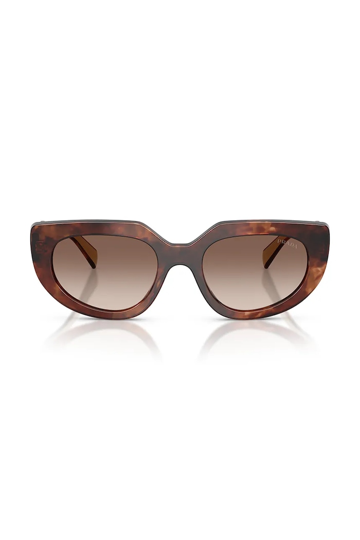 Prada Okulary przeciwsłoneczne damskie 0PR.D02S brązowy AW26