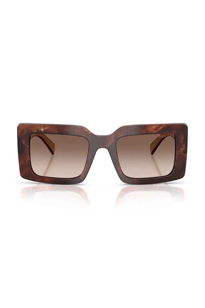Prada Okulary przeciwsłoneczne damskie 0PR.D01S brązowy AW26